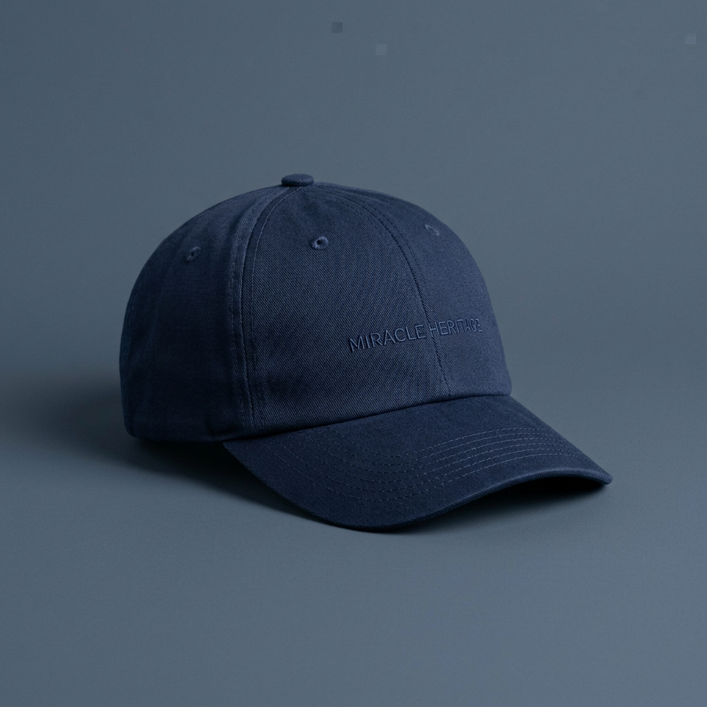 Miracle Heritage cap, navy colourway